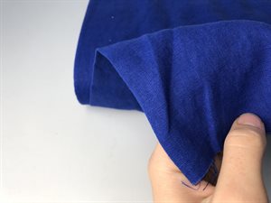 Fastvævet hør - skøn kvalitet i smuk koboltblå